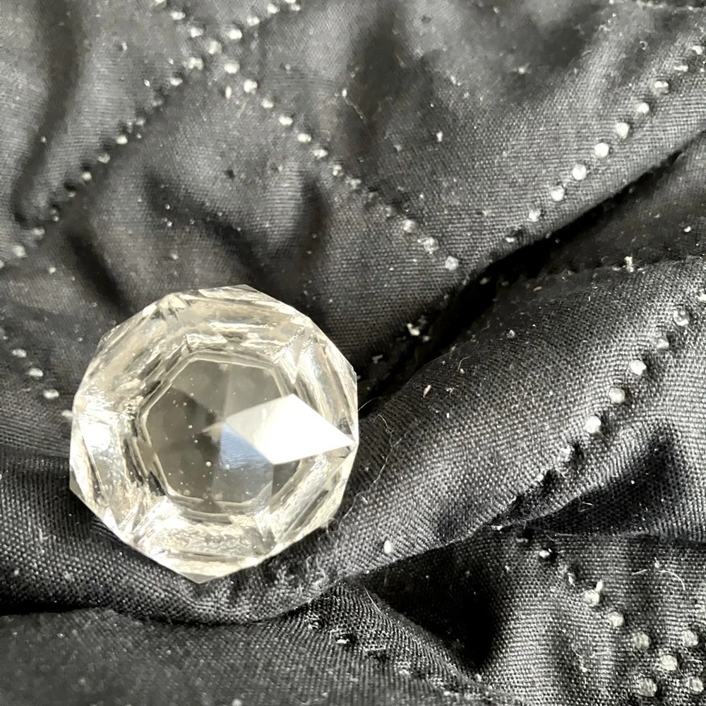 Vintage Cut Glass Perfume Bottle - Picture 6 of 7
